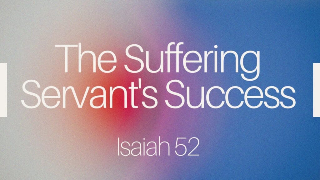 The Suffering Servants Success Sermon Graphic