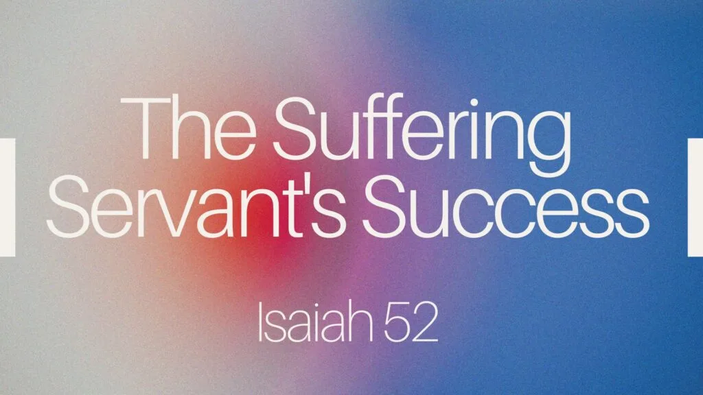 The Suffering Servants Success Sermon Graphic