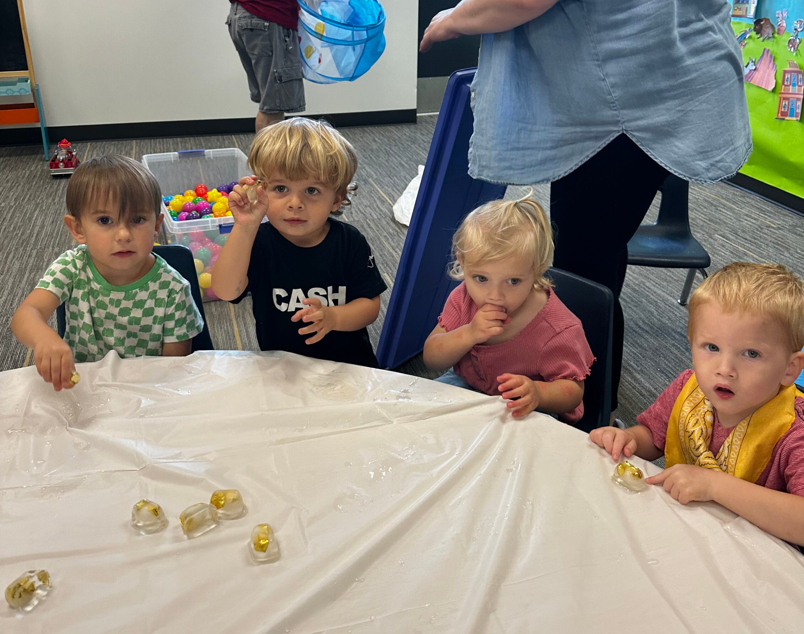 Nursery kids at Community Baptist Church in Spring Hill, TN