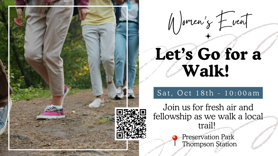 Let’s Go For A Walk